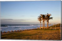 Framed Ansteys Beach, Durban, South Africa