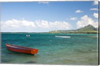 Framed Fishing Boat, Trou D'Eau Douce, Mauritius