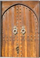 Framed Door in the Souk, Marrakech, Morocco, North Africa