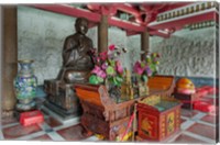 Framed Buddhist shrine, Big Wild Goose Pagoda, Xian, China