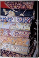 Framed Fine Wool Carpets at El Sultan Carpet School, Cairo, Egypt