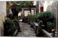 Framed Courtyard of Huizhou-styled House, China