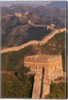 Framed Great Wall at Sunset, Jinshanling, China