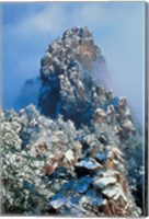 Framed Landscape of Mt Huangshan (Yellow Mountain), China