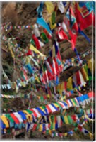 Framed Prayer Flags, Thimphu, Bhutan