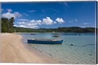 Framed Seychelles, Mahe Island, Anse Boileau, beachfront