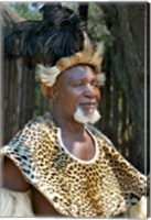 Framed South Africa, KwaZulu Natal, Zulu tribe chief