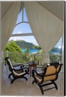 Framed Spa at Banyan Tree Resort, Mahe Island, Seychelles