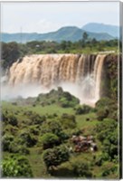 Framed Tis Isat, waterfall, Blue Nile, Ethiopia