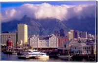 Framed Victoria and Alfred Waterfront, Cape Town, South Africa