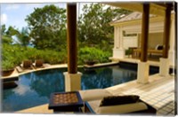 Framed Villa at Banyan Tree Resort on Mahe Island, Seychelles