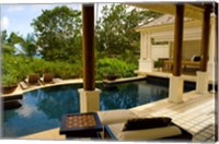 Framed Villa at Banyan Tree Resort on Mahe Island, Seychelles