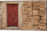 Framed Tunisia, Ksour Area, Ezzahra, village doorway