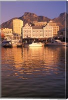 Framed Victoria and Albert Waterfront Center, Cape Town, South Africa