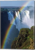 Framed Waterfalls, Victoria Falls, Zimbabwe, Africa