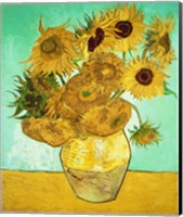 Framed Sunflowers, 1888