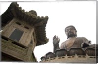 Framed Giant Seated Buddha, Hong Kong, China