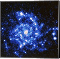 Framed U.V. Image of the Spiral Galaxy