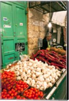 Framed Machne Yehuda Market, Jerusalem, Israel