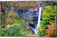 Framed Kegon waterfall of Nikko, Japan