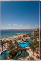 Framed Jordan, Aqaba, Red Sea and Eilat, Resort