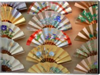 Framed Folding Fan, Kyoto, Japan