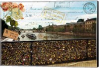 Framed Pont Des Arts