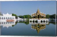 Framed Aisawan Dhipaya Asana Pavilion, Royal Summer Palace, Bangkok, Thailand