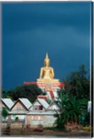 Framed Big Buddha Buddhist Temple, Thailand