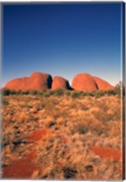 Framed Australia, Uluru Kata Tjura, Outback, The Olgas