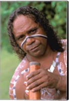 Framed Australia, Queensland, Caims, Aboriginal, Didgeridoo