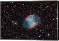 Framed Dumbbell Nebula