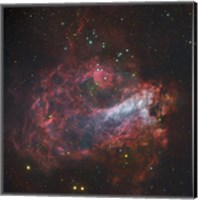 Framed Omega Nebula in Sagittarius