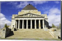 Framed Shrine of Remembrance, Melbourne, Victoria, Australia