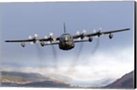 Framed MC-130P Combat Shadow Over Scotland