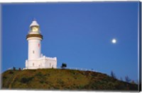 Framed Byron Bay, Australia Lighthouse landmark