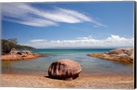 Framed Honeymoon Bay, Coles Bay, Freycinet NP, Australia