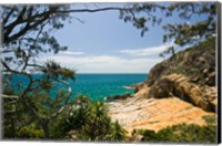 Framed Australia, Queensland, Cook's Landing beach