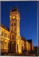 Framed Historic Registry Building, University of Otago, South Island, New Zealand (vertical)