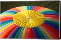 Framed Top of a Hot-air Balloon, South Island, New Zealand