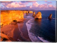 Framed Morning at 12 Apostles, Great Ocean Road, Port Campbell National Park, Victoria, Australia