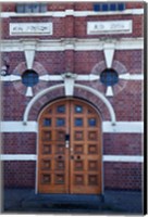Framed Entrance to old Dunedin Prison (1896), Dunedin, South Island, New Zealand
