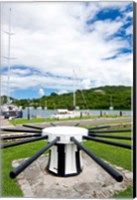 Framed Capstan, Nelson's Dockyard, Antigua, Caribbean