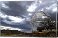 Framed Hobby-Eberly Telescope Observatory Dome at McDonald Observatory