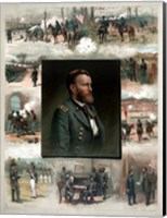 Framed Ulysses S Grant and His Achievements