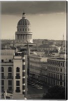 Framed Cuba, Havana, Havana Vieja, Capitolio Nacional