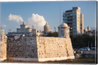 Framed Cuba, Havana, La Punta fortification