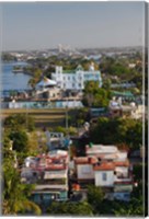 Framed Cuba, Cienfuegos Province, Cienfuegos city view