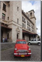 Framed Cuba, Havana, Central Train Station