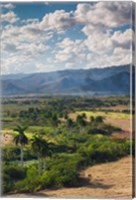 Framed Cuba, Trinidad, Valle de los Ingenios, Valley